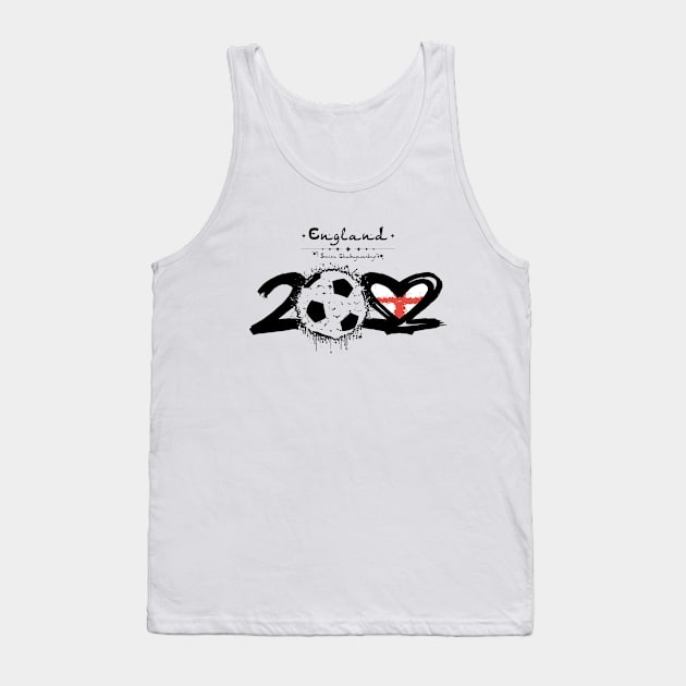 England World Cup 2022, English Football Soccer England Flag Soccer Team 2022 Tank Top by Printofi.com